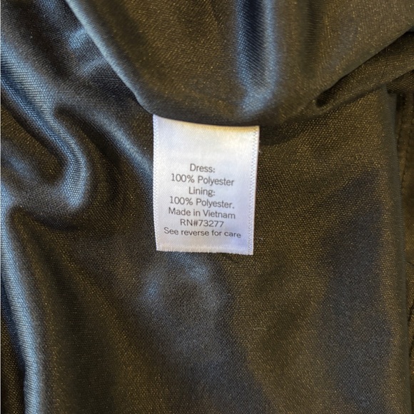 Nine West Black Pleated Dress - Picture 6 of 6